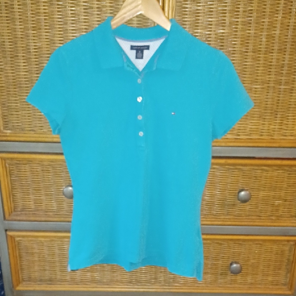 Women's Teal Polo Shirt